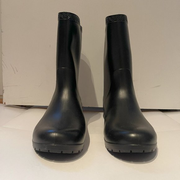 UGG Sienna Rain Boots Black - Picture 3 of 8